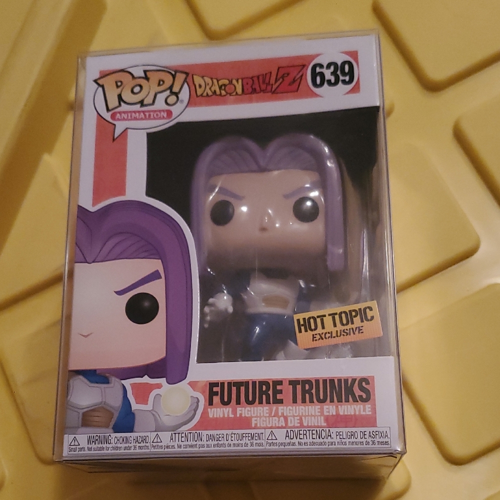 Dragonballz Future Trunks #639 Hot Topic Exclusive Funko Pop